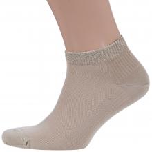 Мужские короткие носки из микромодала Grinston socks (PINGONS) БЕЖЕВЫЕ
