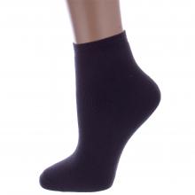Женские махровые носки RuSocks (Орудьевский трикотаж) ТЕМНО-СЕРЫЕ
