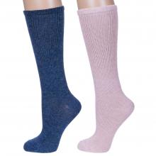 Комплект из 2 пар женских носков Mark Formelle с вискозой и ангорой микс 1