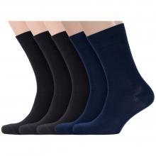 Комплект из 5 пар мужских носков VIRTUOSO микс 2 (БЕЗ этикеток)