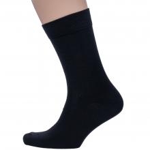 Мужские носки из полушерсти Grinston socks (PINGONS) ЧЕРНЫЕ