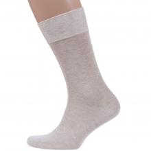 Мужские носки из 100% мерсеризованного хлопка Sergio Di Calze (PINGONS) БЕЖЕВЫЕ МЕЛАНЖ