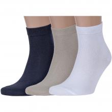 Комплект из 3 пар мужских носков Брестские (БЧК) микс 7