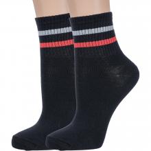 Комплект из 2 пар детских спортивных носков  Красная ветка  ЧЕРНЫЕ