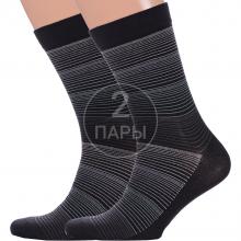 Комплект из 2 пар мужских носков  Красная ветка  ЧЕРНЫЕ