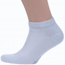 Короткие бамбуковые носки Grinston socks (PINGONS) СВЕТЛО-СЕРЫЕ