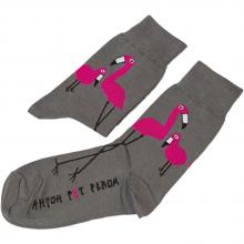 Носки unisex St. Friday Socks  Все обожают розовых фламинго 