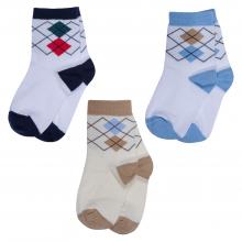 Комплект из 3 пар детских носков RuSocks (Орудьевский трикотаж) микс 1