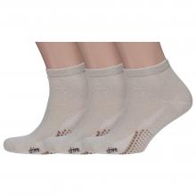 Комплект из 3 пар мужских носков НАШЕ Смоленской чулочной фабрики рис. 3, БЕЖЕВЫЕ №52-1