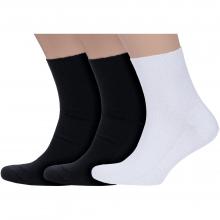 Комплект из 3 пар мужских медицинских носков Dr. Feet (PINGONS) микс 1