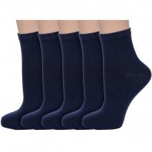Комплект из 5 пар женских носков VASILINA ТЕМНО-СИНИЕ