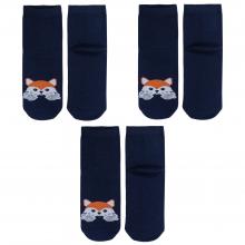 Комплект из 3 пар детских носков Красная ветка С-2109, ТЕМНО-СИНИЕ