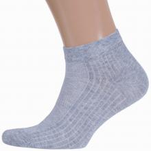 Мужские носки с сеточкой RuSocks (Орудьевский трикотаж) СЕРЫЕ