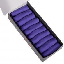 Набор из 10 пар мужских коротких носков (LORENZline) фиолетовые