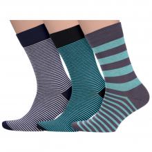 Комплект из 3 пар мужских носков НЕВА-Сокс микс 31