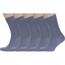 Комплект из 5 пар мужских носков RuSocks (Орудьевский трикотаж) СЕРЫЕ