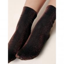 Женские носки Conte SHINY COPPER, коричневые
