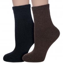 Комплект из 2 пар детских махровых носков Hobby Line 7645, микс 6