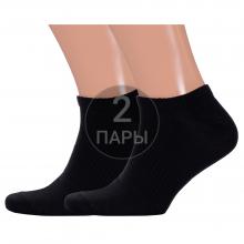 Комплект из 2 пар мужских спортивных носков  Красная ветка  ЧЕРНЫЕ