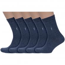 Комплект из 5 пар мужских носков VASILINA ДЖИНСОВЫЕ