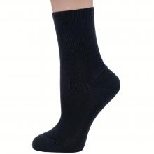 Женские медицинские носки из 100% хлопка Dr. Feet (PINGONS) ЧЕРНЫЕ