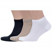 Комплект из 3 пар мужских носков Grinston socks (PINGONS) из микромодала микс 2
