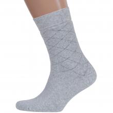 Мужские махровые носки RuSocks (Орудьевский трикотаж) СЕРЫЕ