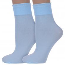Комплект из 2 пар женских носков Conte LIGHT BLUE, светло-голубые