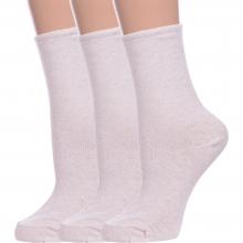 Комплект из 3 пар женских носков с ослабленной резинкой Альтаир ЛЕН