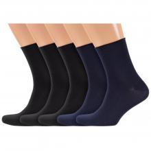Комплект из 5 пар мужских носков без резинки RuSocks (Орудьевский трикотаж) микс 3