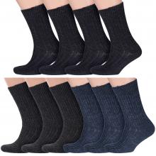 Комплект из 10 пар мужских теплых носков RuSocks (Орудьевский трикотаж) микс 4