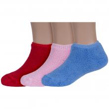 Комплект из 3 пар детских махровых носков ХОХ микс 5