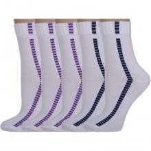 Комплект из 5 пар женских носков Palama ЖДС-02, микс 12