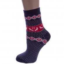 Детские махровые носки RuSocks (Орудьевский трикотаж) ТЕМНО-СИНИЕ
