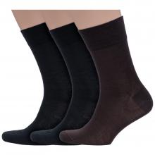 Комплект из 3 пар мужских носков Grinston socks (PINGONS) из 100% микромодала микс 3
