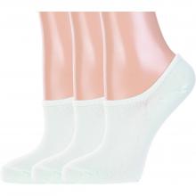 Комплект из 3 пар женских ультракоротких носков Hobby Line БЛЕДНО-ЗЕЛЕНЫЕ