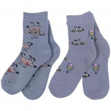 Комплект из 2 пар детских махровых носков Брестские (БЧК) микс 42