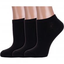 Комплект из 3 пар женских носков Hobby Line ЧЕРНЫЕ