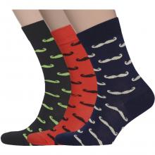 Комплект из 3 пар мужских носков Classic (Palama) микс 23