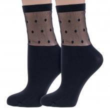 Комплект из 2 пар женских носков Conte NERO, черные