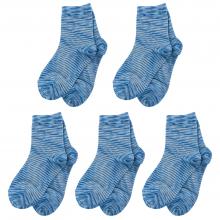 Комплект из 5 пар детских носков LORENZLine СИНИЕ
