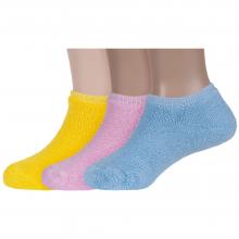 Комплект из 3 пар детских махровых носков ХОХ микс 3