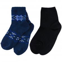 Комплект из 2 пар детских теплых носков НАШЕ Смоленской чулочной фабрики микс 11