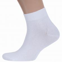 Мужские укороченные носки RuSocks (Орудьевский трикотаж) БЕЛЫЕ