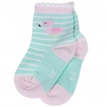 Детские носки RuSocks (Орудьевский трикотаж) МЯТНЫЕ с фламинго