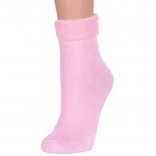 Женские махровые носки PARA socks РОЗОВЫЕ