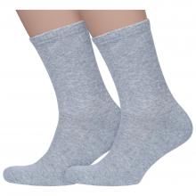 Комплект из 2 пар мужских носков с махровым следом Mark Formelle 22140K рис. 2052, СЕРЫЕ МЕЛАНЖ