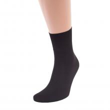 Мужские укороченные носки из модала RuSocks (Орудьевский трикотаж) ЧЕРНЫЕ