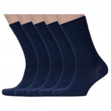 Комплект из 5 пар мужских носков LORENZLine СИНИЕ