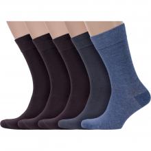 Комплект из 5 пар мужских носков LORENZLine микс 7